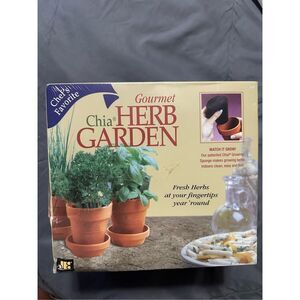 Gourmet chia herb garden kit